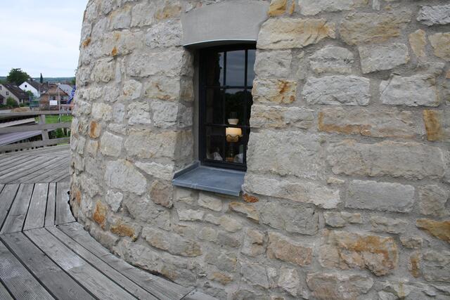 auf der Galerie der Mühle