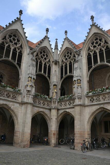 Neugotisches Rathaus in der Braunschweiger Altstadt (Foto: Katja Woidtke)