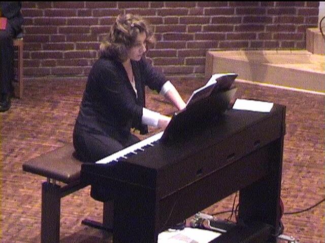 Pianistin in der Arche