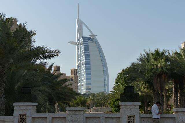 Burj Al Arab - das einzige 7* Hotel der Welt