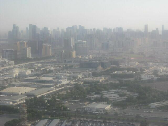 Letzter Blick auf Dubai