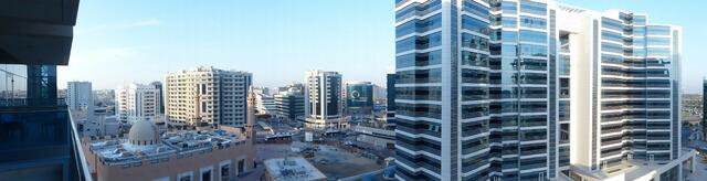 Letzter Blick von unserem Balkon .........