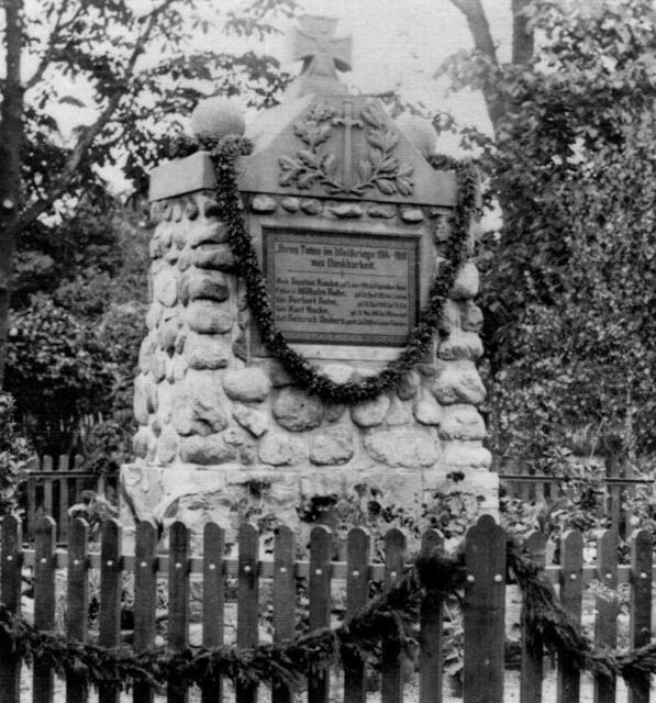 Kriegerdenkmal in Kirchwehren | Foto: Stadtarchiv Seelze