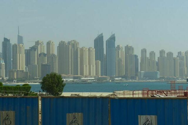 Skyline im Dunst ...