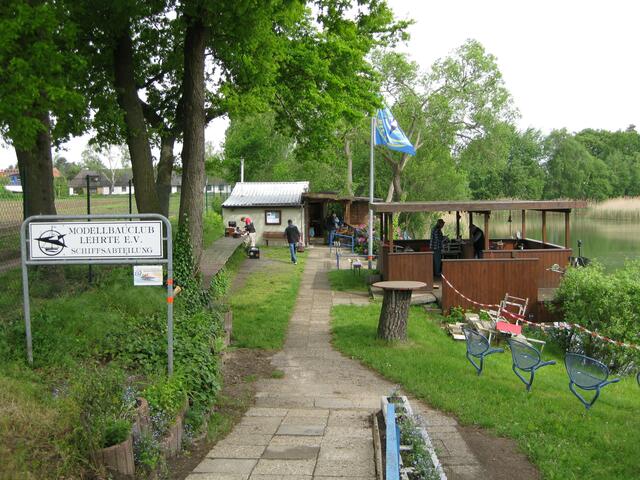 Das Vereinsgelände der Schiffsmodellbauer des Modellbauclub Lehrte e.V. am Hohnhorstsee.