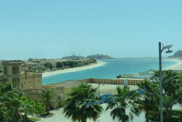 Blick aufs Meer .... vom Bus aus ....