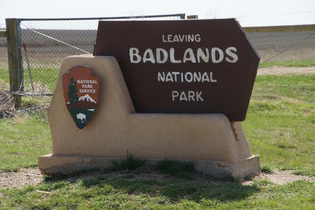 Nationalparks in den USA sind immer gut beschildert