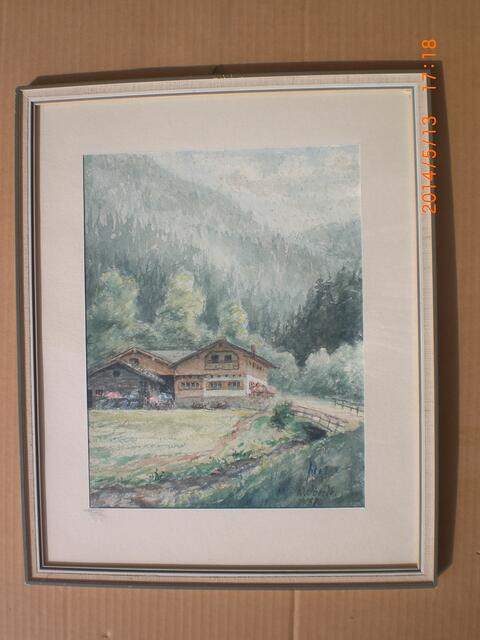 Dieses Bild begleitete Wilhelm Oberle daheim und im Altenheim bis an sein Ende.