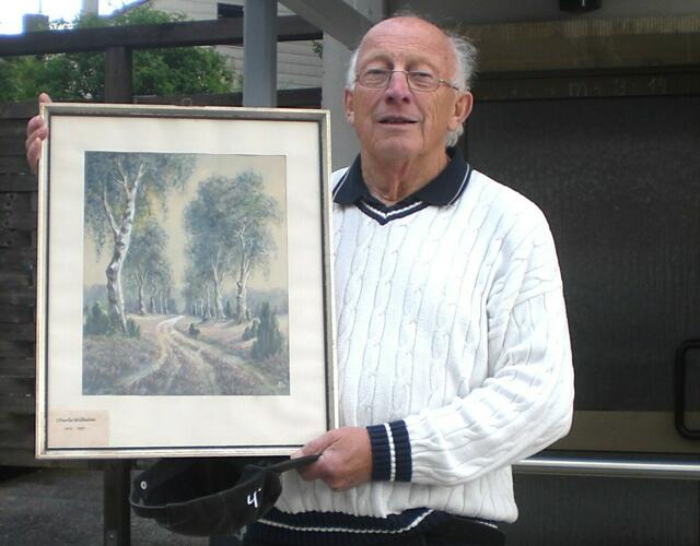 Das war das erste Bild von Wilhelm Oberle welches ich in einem Antiquariat kaufen konnte. Gemalt in Aquarell Technik 1937