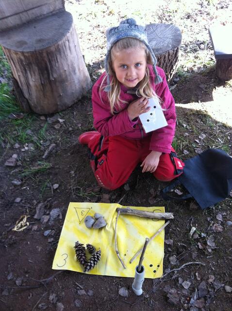 Geometrische Formen der Zahl 3