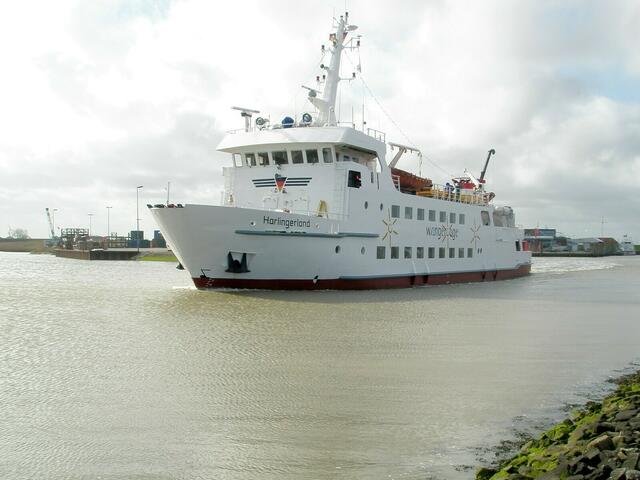 Ausfahrt nach Wangerooge