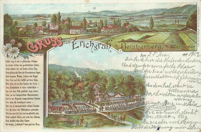 Lyrik, gedruckt und geschrieben, 1902