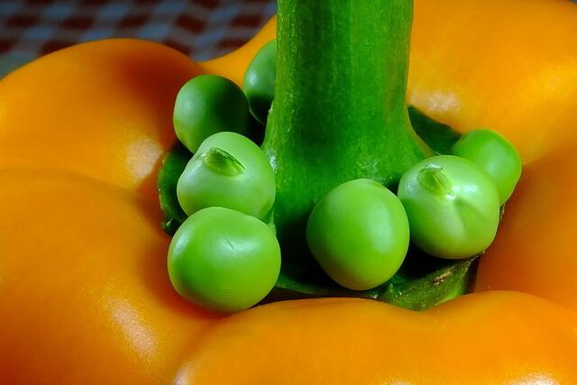 Für diese Optik musste eine Paprika her halten...