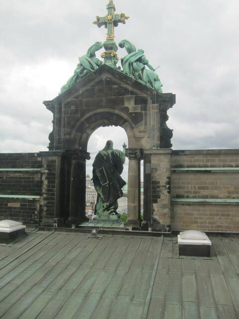 Beim Rundgang nach oben gesehen.