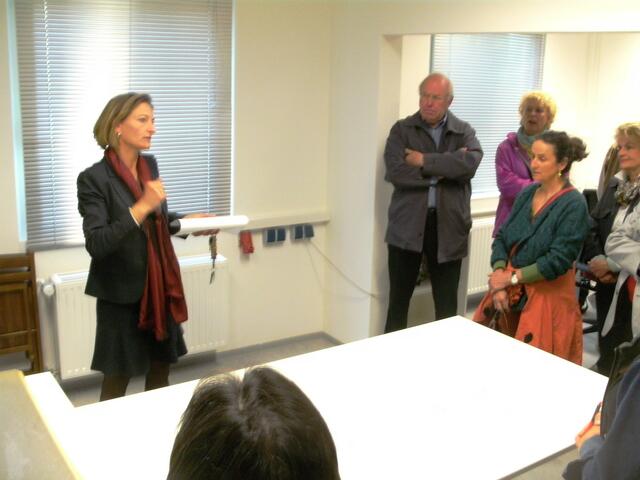 Frau Sonia Fischer (Museumsleiterin)