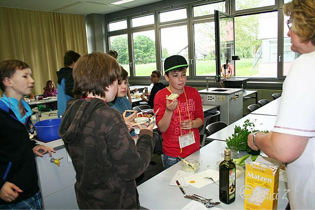 Verkostung der selbstgemachten Speisen