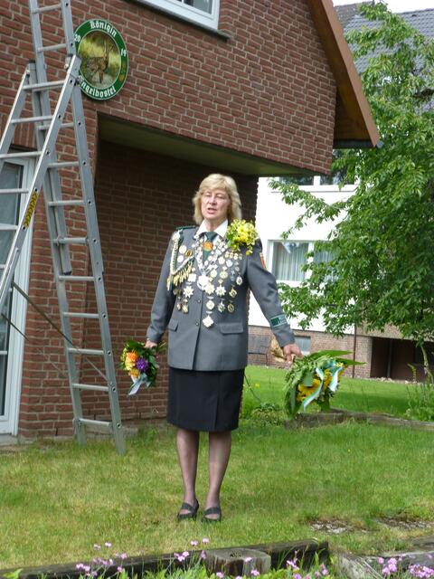 Barbara bedankt sich für die Glückwünsche