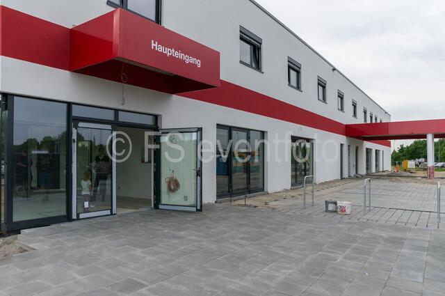 Grundsteinlegung in der neuen BRK-Einsatzzentrale Friedberg - Impressionen von der Baustelle