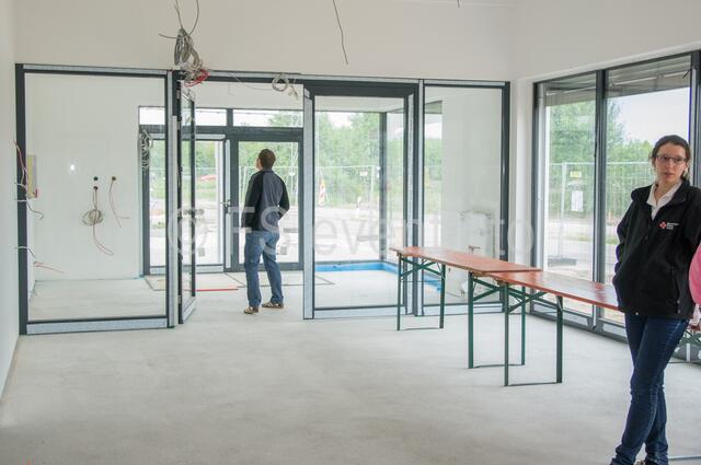 Grundsteinlegung in der neuen BRK-Einsatzzentrale Friedberg - Impressionen von der Baustelle