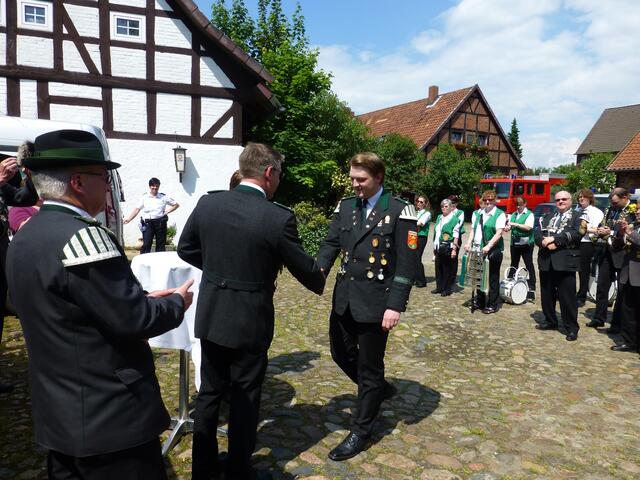 Florian Swoboda erhält die Königswürde
