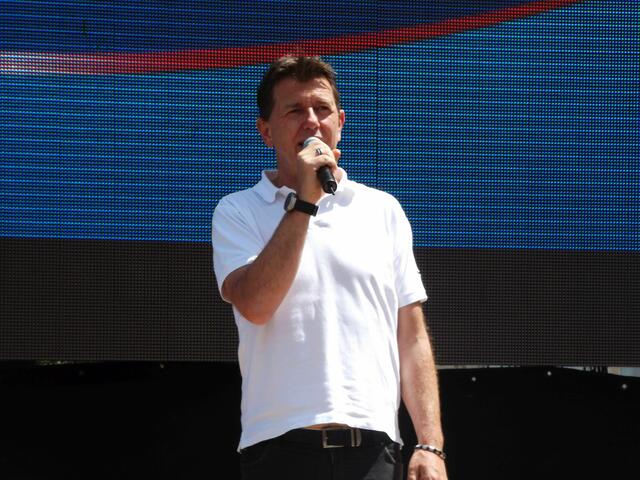 Radio 7 Moderator Marc Hermann
