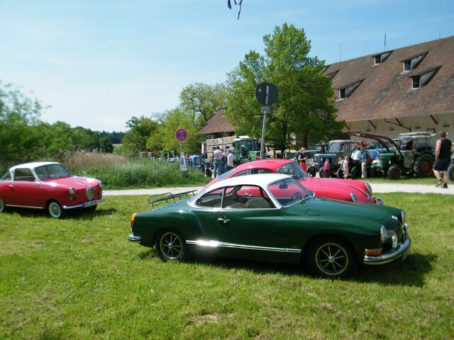 Pkw-Oldtimer-Parkplatz