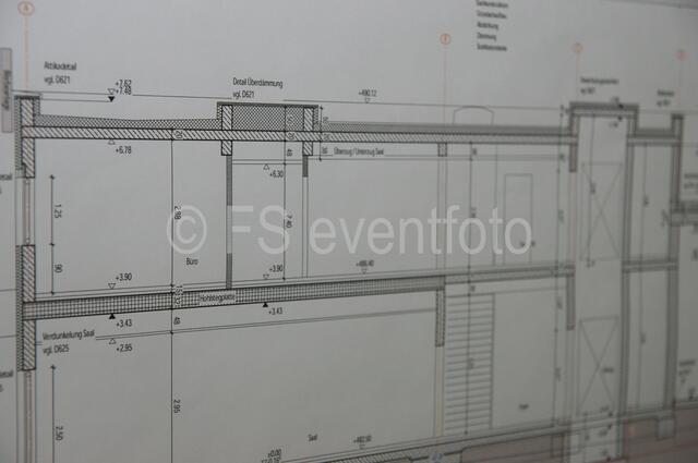 Grundsteinlegung in der neuen BRK-Einsatzzentrale Friedberg - Impressionen von der Baustelle