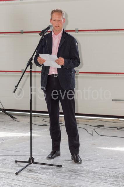 Grundsteinlegung in der neuen BRK-Einsatzzentrale Friedberg - Michael Stiegler (Ed. Züblin AG)