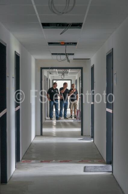 Grundsteinlegung in der neuen BRK-Einsatzzentrale Friedberg - Impressionen von der Baustelle