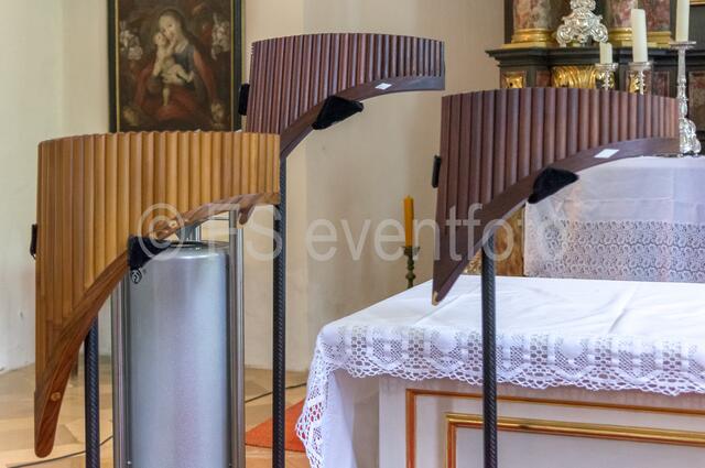 Daniela dé Santos - die Königin der Panflöte - Konzert in der Schlosskapelle auf Schloss Blumenthal in Aichach