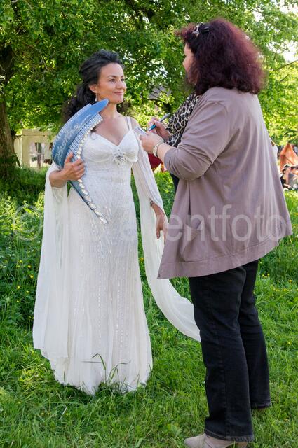 Daniela dé Santos - die Königin der Panflöte - Konzert in der Schlosskapelle auf Schloss Blumenthal in Aichach - Die Künstlerin im Gespräch mit myheimat-Reporterin Sabina Scherer