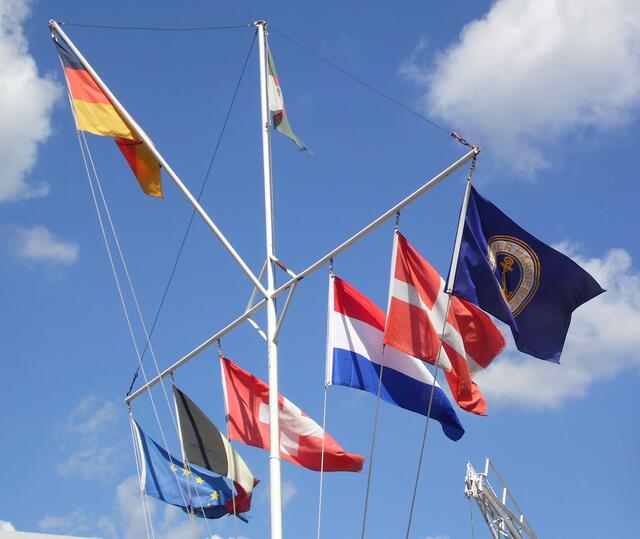 Schifffahrt ist international.