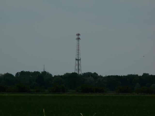 der Funkmast von Meitingen