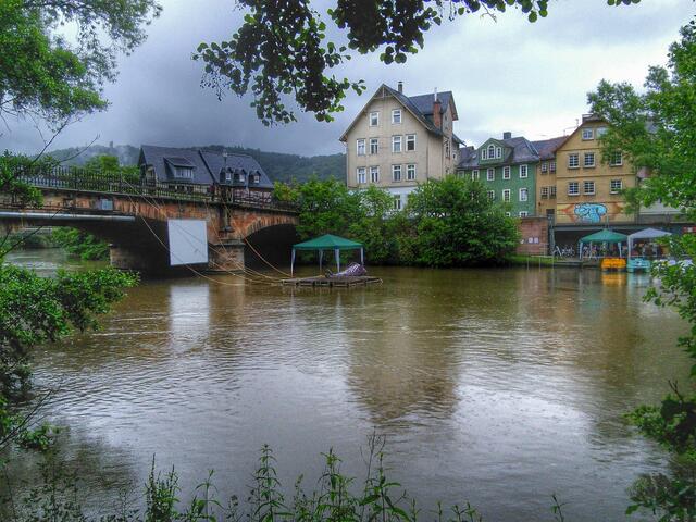 Marburger Hafenfest - Flusskino auf der Lahn | Foto: KDH / SDS Marburg