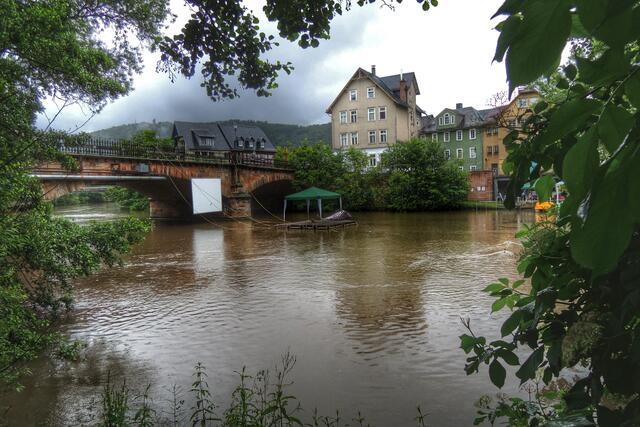 Marburger Hafenfest: Flusskino auf der Lahn | Foto: KDH / SDS Marburg