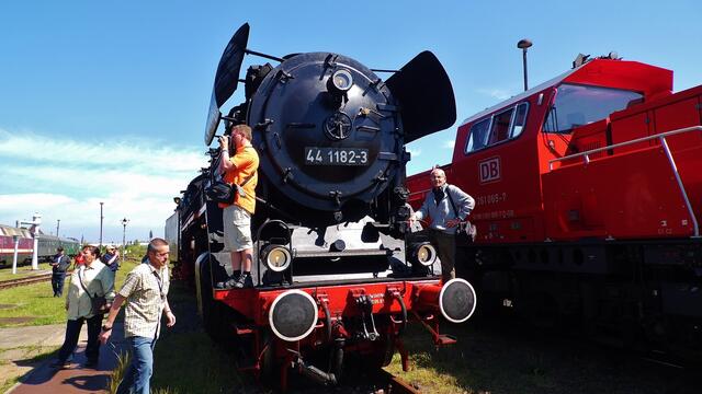 Eisenbahnfest im Traditionsbahnbetriebswerk Staßfurt e.V - 31.5.2014 !