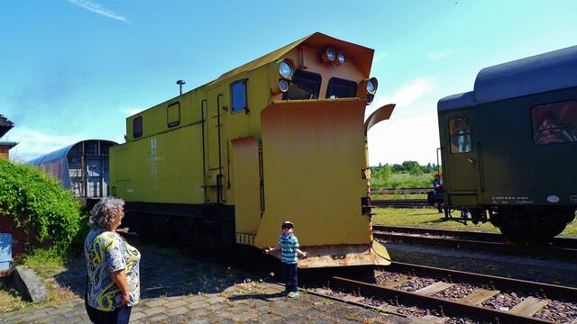 Eisenbahnfest im Traditionsbahnbetriebswerk Staßfurt e.V - 31.5.2014 !