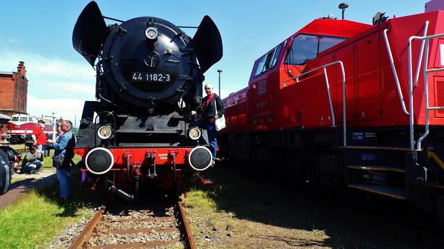 Eisenbahnfest im Traditionsbahnbetriebswerk Staßfurt e.V - 31.5.2014 !