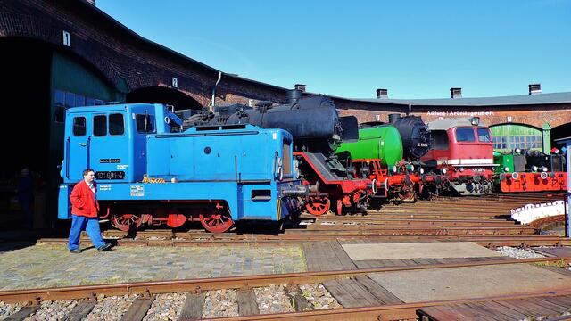Eisenbahnfest im Traditionsbahnbetriebswerk Staßfurt e.V - 31.5.2014 !