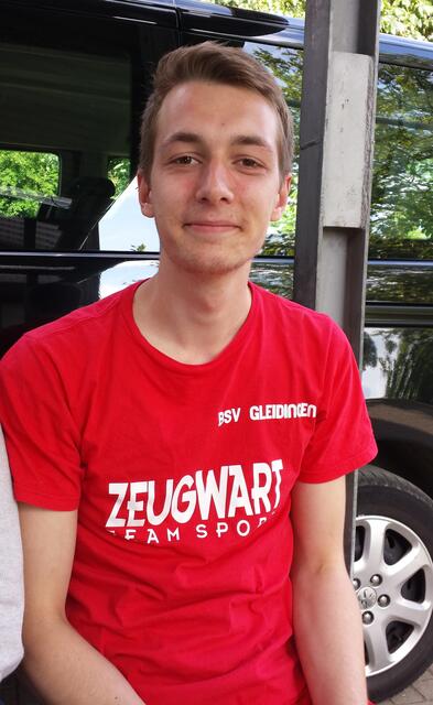 Hendrik Vietgen, Torschütze zum 1:0 und 2:0