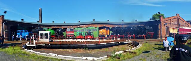 Panorama - Eisenbahnfest im Traditionsbahnbetriebswerk Staßfurt e.V - 31.5.2014 !