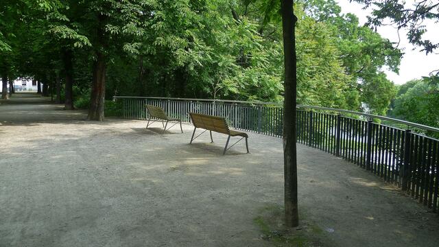 Schlossgarten mit Schlossgartensalon Merseburg - am 2.6.2014 !