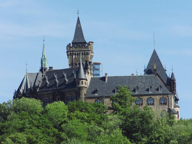 Nun noch ein letzter Blick zum echten Schloß und dann ging's ab nach Hause.