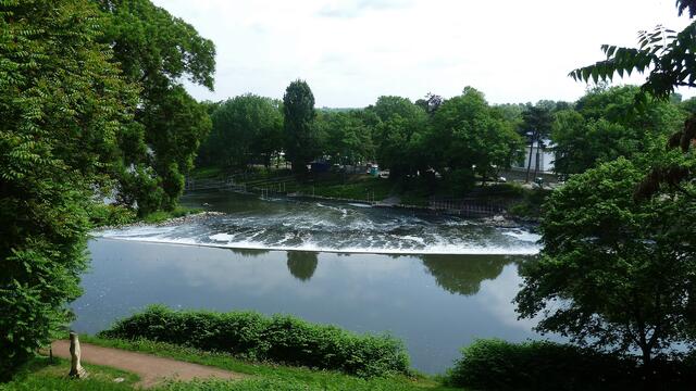 Schlossgarten mit Schlossgartensalon Merseburg - am 2.6.2014 !