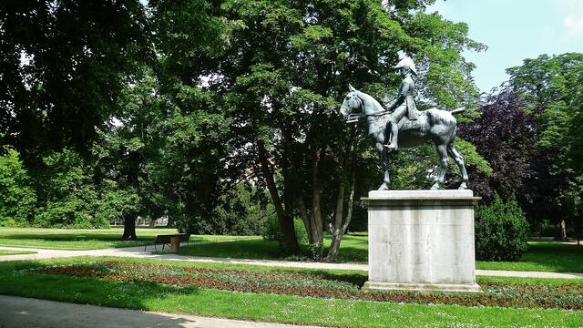 Schlossgarten mit Schlossgartensalon Merseburg - am 2.6.2014 !