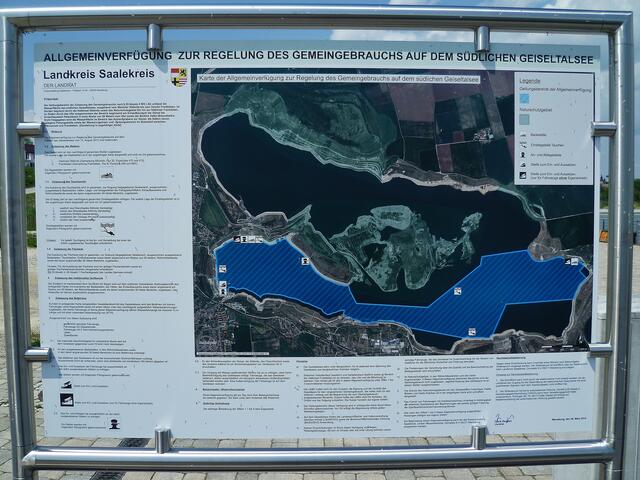 Der Hafen Marina Mücheln am Geiseltalsees - am 2.6.2014 !