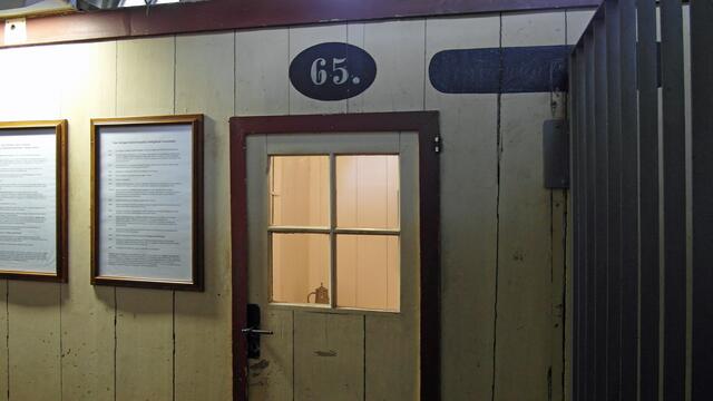 Die winzigen Wohnkammern wurden im Langhaus des Hospitals erst im frühen 19. Jahrhundert eingebaut.