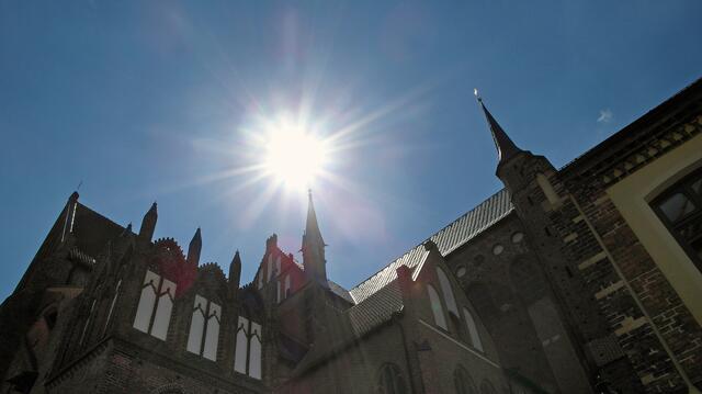 St. Georgen zählt zu den schönsten Backsteinkirchen Norddeutschlands.