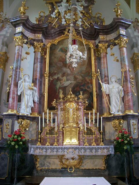 Hochaltar der Abteikirche Oberschönenfeld