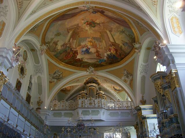 Nonnenchor der Abtei Oberschönenfeld.